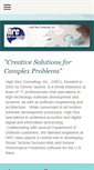 Mobile Screenshot of highrezconsulting.com