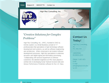 Tablet Screenshot of highrezconsulting.com